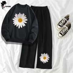 Women's Premium Sweatshirt And Pant Set