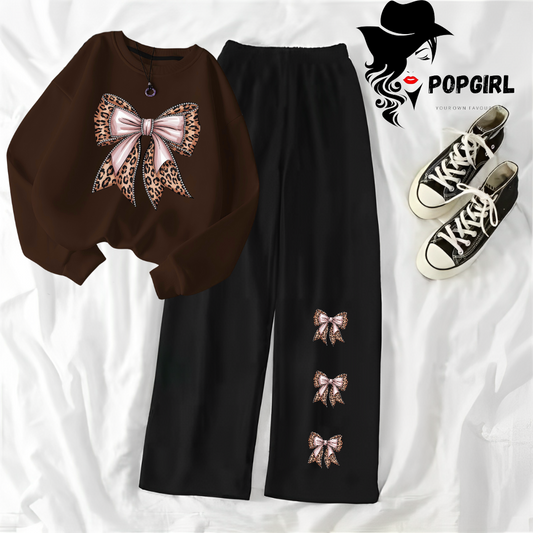 Women's Premium Sweatshirt And Pant Set