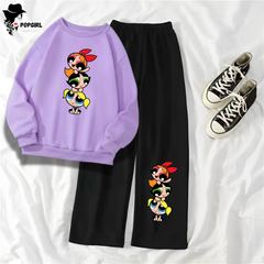 Women's Premium Sweatshirt And Pant Set