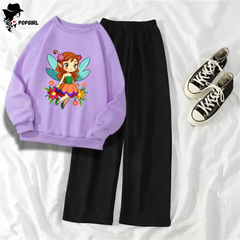 Women's Premium Sweatshirt And Pant Set