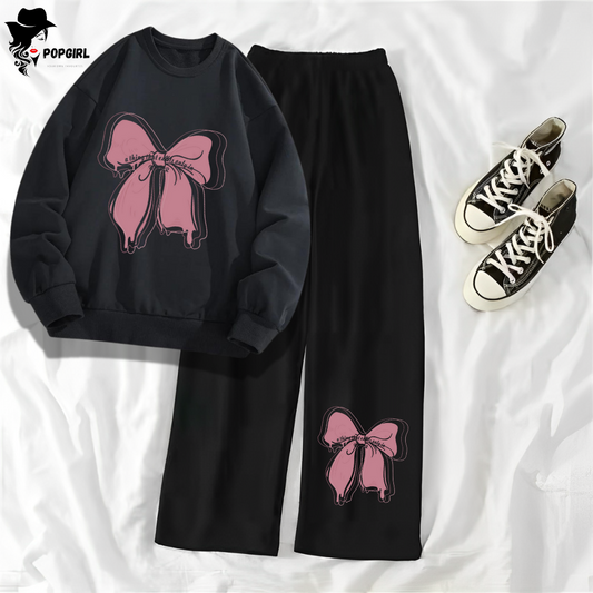 Women's Premium Sweatshirt And Pant Set
