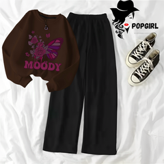 Women's Premium Sweatshirt And Pant Set