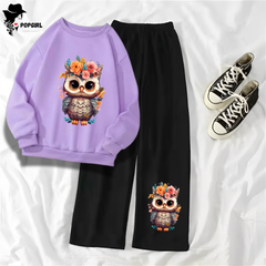 Women's Premium Sweatshirt And Pant Set