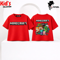 Kid's Drop Shoulder T shirt - Both Side Design