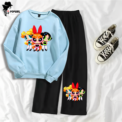 Women's Premium Sweatshirt And Pant Set