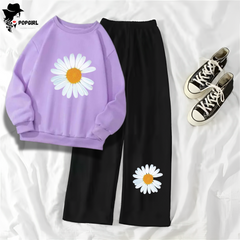 Women's Premium Sweatshirt And Pant Set