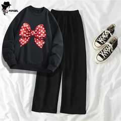 Women's Premium Sweatshirt And Pant Set
