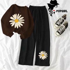 Women's Premium Sweatshirt And Pant Set