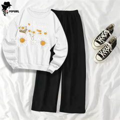 Women's Premium Sweatshirt And Pant Set