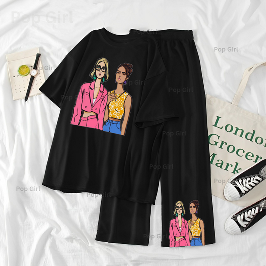 Women Summer Casual Two Piece Sets Outfits