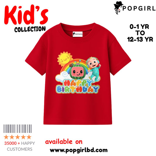 Kids Premium Drop Shoulder T shirt