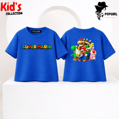 Kid's Drop Shoulder T shirt - Both Side Design