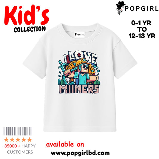Kids Premium Drop Shoulder T shirt