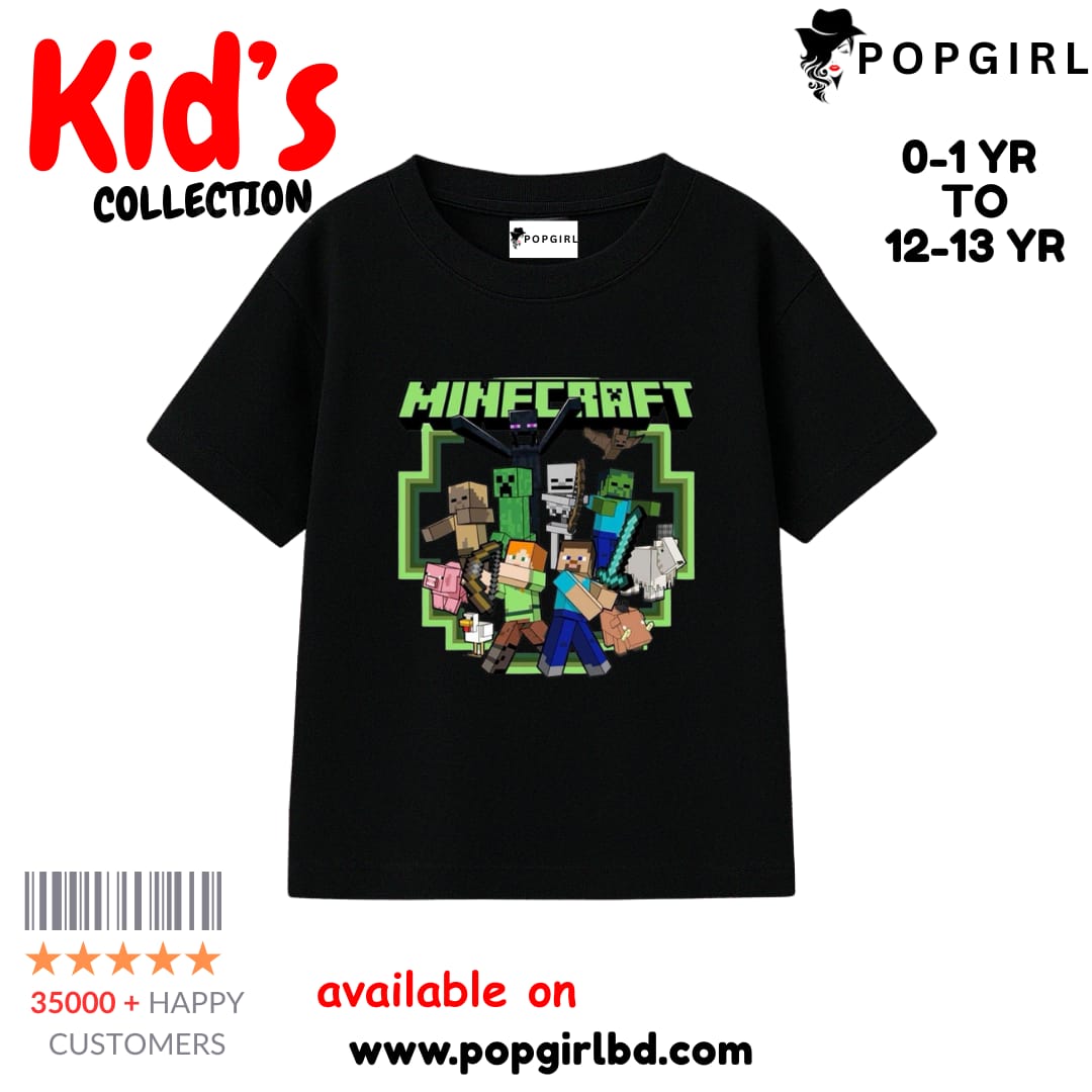 Kids Premium Drop Shoulder T shirt