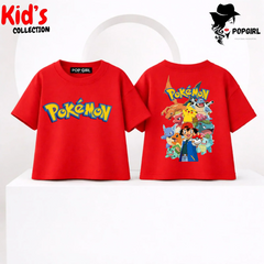 Kid's Drop Shoulder T shirt - Both Side Design