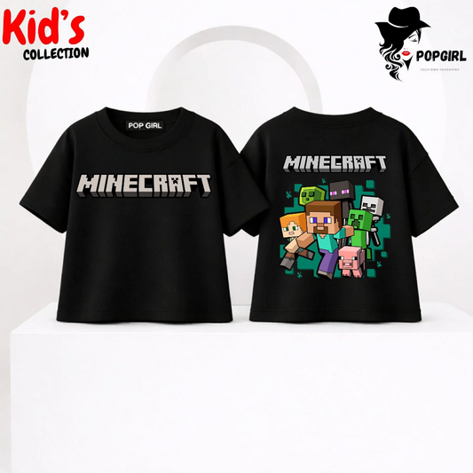 Kid's Drop Shoulder T shirt - Both Side Design