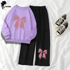 Women's Premium Sweatshirt And Pant Set
