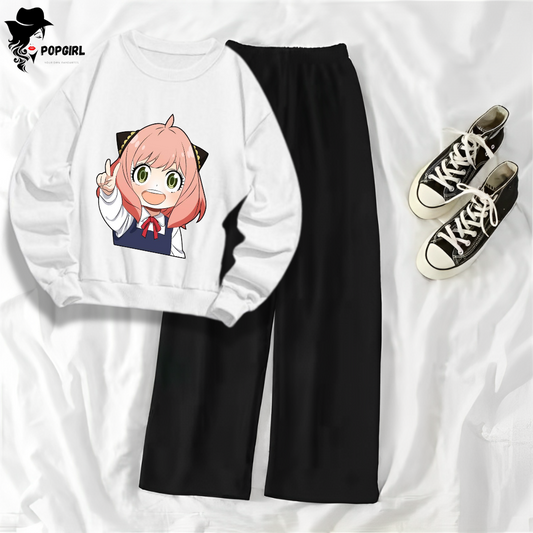 Women's Premium Sweatshirt And Pant Set