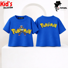 Kid's Drop Shoulder T shirt - Both Side Design