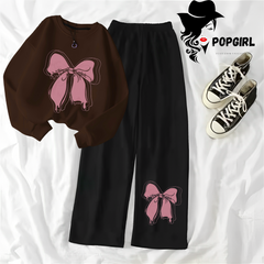 Women's Premium Sweatshirt And Pant Set