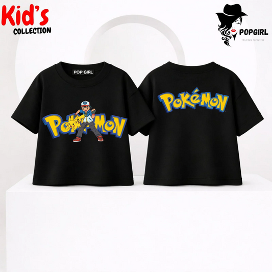 Kid's Drop Shoulder T shirt - Both Side Design