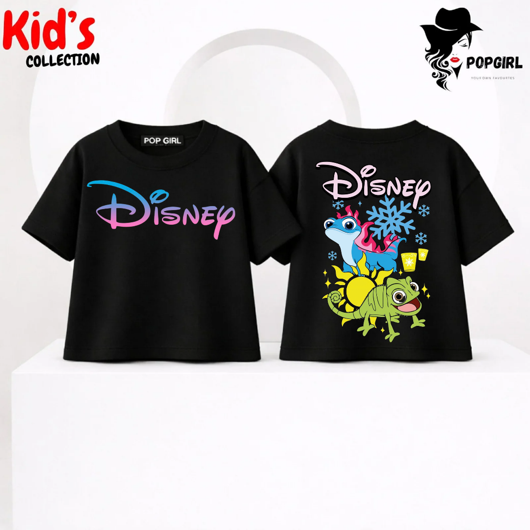 Kid's Drop Shoulder T shirt - Both Side Design