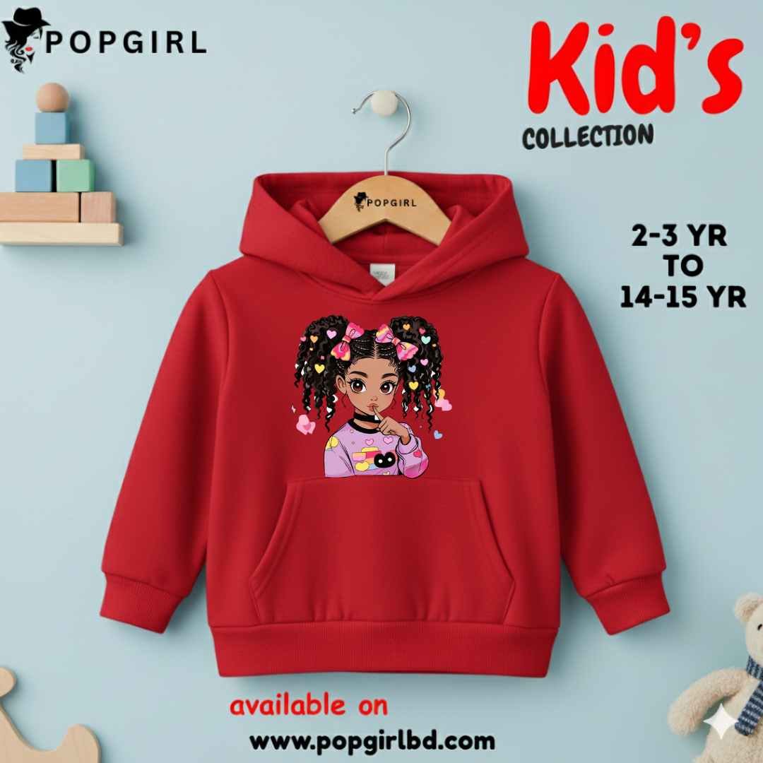 KID'S PREMIUM PRINTED HOODIE