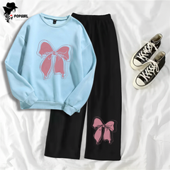Women's Premium Sweatshirt And Pant Set