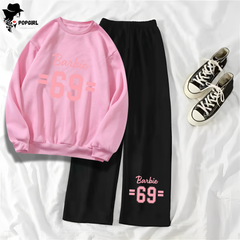 Women's Premium Sweatshirt And Pant Set