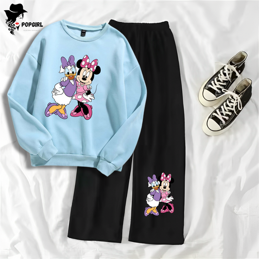 Women's Premium Sweatshirt And Pant Set